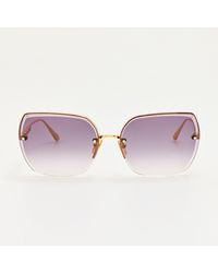 Linda Farrow - Ada Sunglasses - Lyst