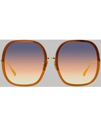 Linda Farrow - Celia Sunglasses - Lyst