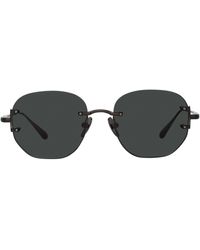 Linda Farrow - Sandor Angular Sunglasses - Lyst