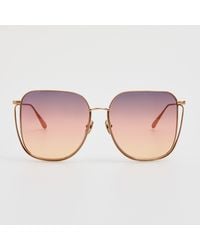 Linda Farrow - Camry Sunglasses - Lyst