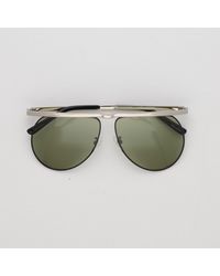 The Attico - Mina Aviator Sunglasses - Lyst