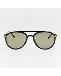 Linda Farrow - Sutton Explorer Sunglasses - Lyst