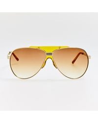 The Attico x Linda Farrow - Amelia Sunglasses - Lyst