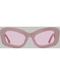 The Attico x Linda Farrow - Harry Cat Eye Sunglasses - Lyst