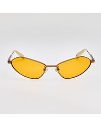 Jacquemus - Bambino Angular Metal Sunglasses - Lyst