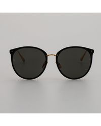 Linda Farrow - The Kings | Oversized Sunglasses - Lyst