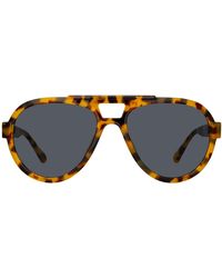 The Attico - Jurgen Aviator Sunglasses - Lyst