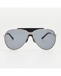 The Attico x Linda Farrow - Amelia Sunglasses - Lyst