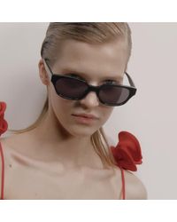 Linda Farrow - Magda Butrym Medium Cat Eye Sunglasses - Lyst