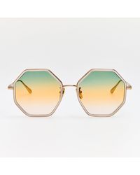 Linda Farrow - Coraline Sunglasses - Lyst