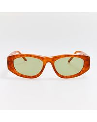 The Attico x Linda Farrow - Maya D-Frame Sunglasses - Lyst