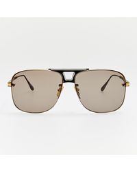 Linda Farrow - Skye Sunglasses - Lyst
