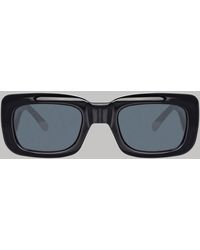 The Attico x Linda Farrow - Marfa Rectangular Sunglasses - Lyst