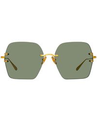Linda Farrow - Carina Sunglasses - Lyst