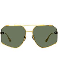 Linda Farrow - Amar Sunglasses - Lyst