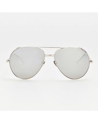 Linda Farrow - Aviator Sunglasses - Lyst