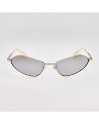 Jacquemus - Bambino Angular Metal Sunglasses - Lyst