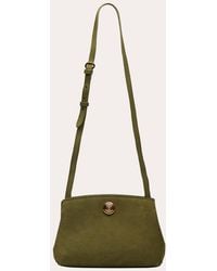 Liffner - Pushlock Pouch Mini Army Nubuck - Lyst