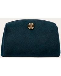Liffner - Pushlock Clutch Deep Jade Hair - Lyst