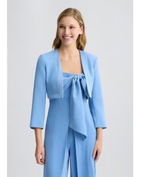 Liu Jo - Liu Jo Veste Cropped En Envers Satin - Lyst