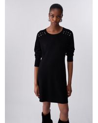 Liu Jo - Robe En Maille À Lacets - Lyst