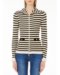 Liu Jo - Liu Jo Gestreifter Strick-Cardigan - Lyst