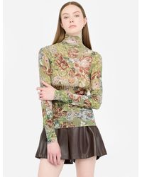 Liu Jo - Liu Jo Pull Col Camionneur Avec Imprimé - Lyst