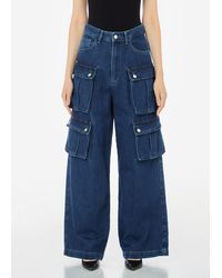 Liu Jo - Liu Jo Jeans Cargo En Coton Stretch - Lyst