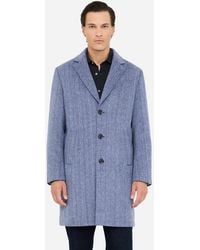 Liu Jo - Liu Jo Manteau À Chevrons En Laine - Lyst