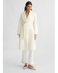 Liu Jo - Liu Jo Cappotto In Misto Lana - Lyst