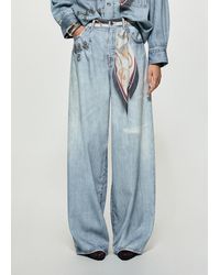 Liu Jo - Jeans Flare Con Pañuelo - Lyst
