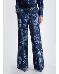 Liu Jo - Liu Jo Jeans A Palazzo Con Stampa Floreale - Lyst