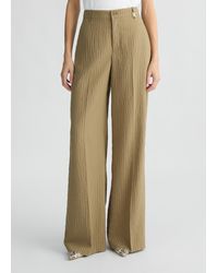 Liu Jo - Liu Jo Weite Hose Mit Streifen - Lyst