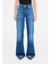 Liu Jo - Liu Jo Jeans Flare Con Cintura - Lyst