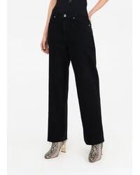Liu Jo - Liu Jo Jean Taille Basse À Jambe Large - Lyst