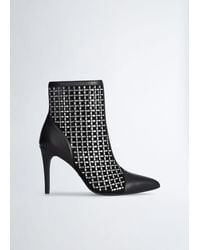 Liu Jo - Liu Jo Perforierte Stiefelette Mit Absatz - Lyst