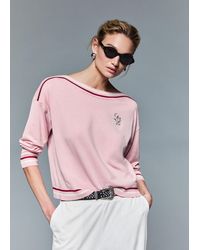 Liu Jo - Pull Avec Logo - Lyst