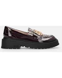 Liu Jo - Liu Jo Loafer Mit Bouclé-Einsatz - Lyst