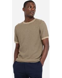 Liu Jo - Liu Jo T-Shirt Jacquard En Coton Et Soie - Lyst