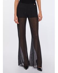 Liu Jo - Liu Jo Pantalon En Tulle Avec Strass - Lyst