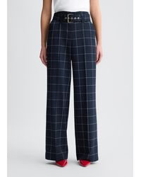 Liu Jo - Liu Jo Pantaloni Check A Vita Alta - Lyst