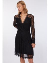 Liu Jo - Liu Jo Robe Courte En Dentelle - Lyst