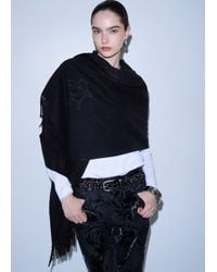 Liu Jo - Stola Con Logo Monogram - Lyst