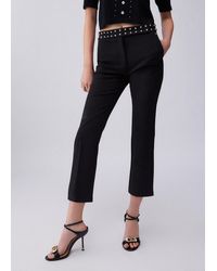 Liu Jo - Elegante Hose Mit Nieten - Lyst