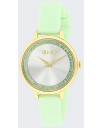 Liu Jo - Liu Jo Montre En Silicone Avec Strass - Lyst