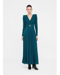 Liu Jo - Liu Jo Abito Lungo Elegante Plissé - Lyst