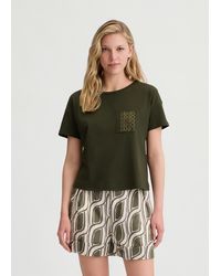 Liu Jo - Liu Jo T-Shirt Con Taschino - Lyst