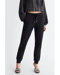 Liu Jo - Liu Jo Pantaloni Joggings Neri - Lyst