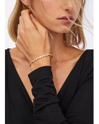 Liu Jo - Liu Jo Bracelet Jonc Avec Pierres En Verre - Lyst