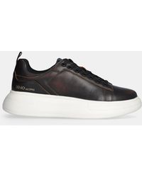 Liu Jo - Liu Jo Sneakers À Plateforme En Cuir Brossé - Lyst
